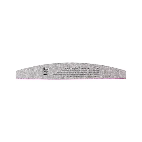 2-Way Nail File Zebra Coarse pilnik do paznokci dwustronny 100/100 3529311227601