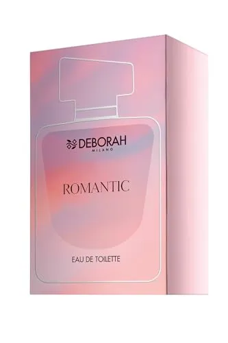 Deborah Milano Romantic Eau de Toilette für Damen, zarter und blumiger Duft, 100 ml