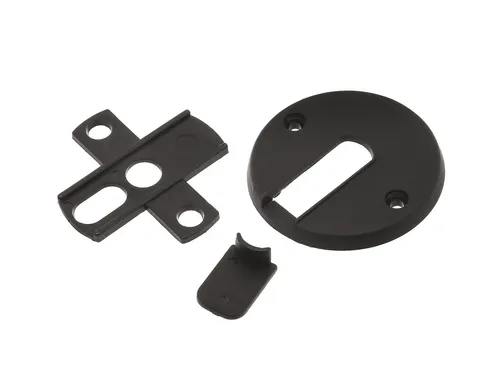 Set: Abdeckplatte, Zündschloßabdeckung (Luxus-Ausführung) - für MZ ETZ 125, 150,