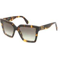 Produktbild Miu Miu MU03YS Damen-Sonnenbrille Vollrand Quadratisch Acetat-Gestell, gelb