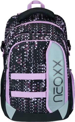 neoxx Schulrucksack Active Pro - Optimaler Begleiter für Schüler - Der neoxx »Active Pro« Schulrucksack bietet 26 Liter Stauraum, gepolsterte Träger für hohen Tragekomfort und ist aus robustem, wasserabweisendem Material. Ideal für den Schulalltag und umweltfreundlich mit recyceltem Innenfutter.