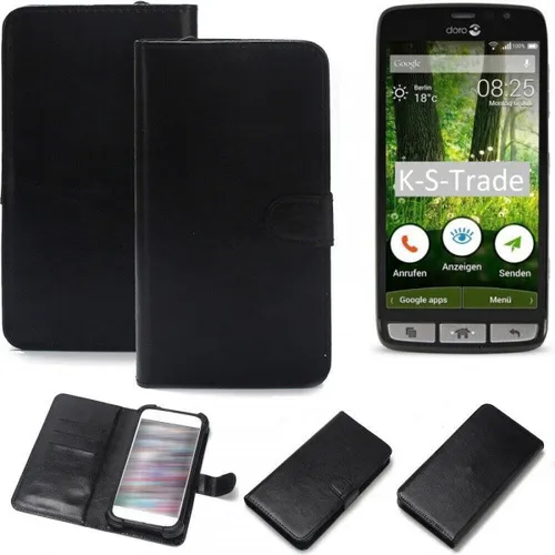 Produktbild Handytasche Doro Wallet Case Schwarz für Liberto 825