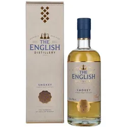 The English Whisky Co. SMOKEY Single Malt Whisky 43% Vol. 0,7l in Geschenkbox
