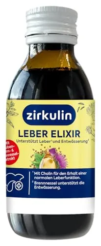 Zirkulin Leber-Elixir 120 ml – Natürliche Unterstützung für Ihre Leber