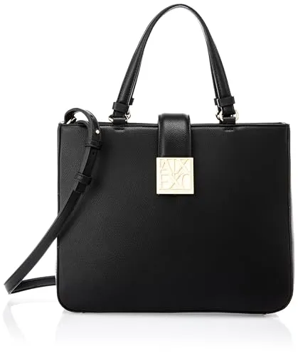 Armani Exchange Amy Handtasche 28 cm schwarz – Stilvoll und Praktisch - Die Armani Exchange Amy Handtasche in 28 cm überzeugt durch ihr elegantes Design und bietet ausreichend Platz für Ihre Essentials. Ideal für den täglichen Gebrauch.