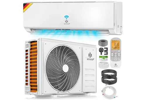 KESSER® Klimaanlage Set Split mit WiFi-Funktion