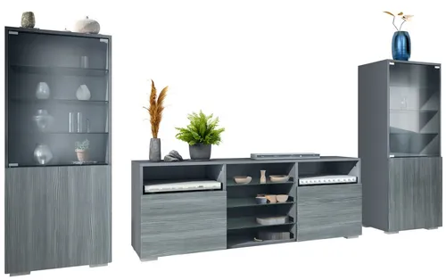 Vladon Wohnwand Granada von Vladon