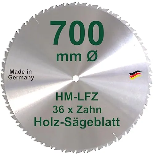 HM Sägeblatt 700 mm LFZ Flach-Zahn Hartmetall für Brennholz
