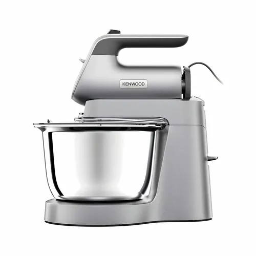 Kenwood Chefette HMP54.000SI - Handmixer und Küchenmaschine, 3,5 l Edelstahl-Schüssel, 650 Watt mit variabler Geschwindigkeit und Pulse-Funktion für perfekte Backergebnisse