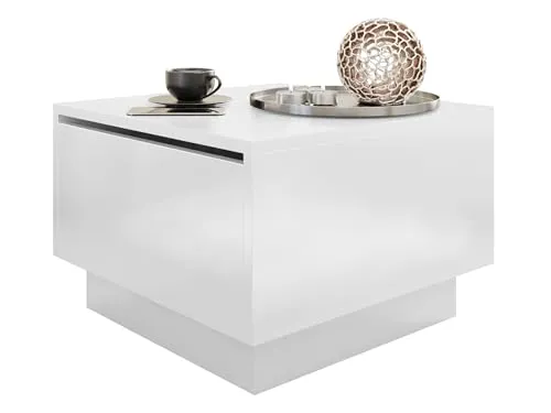 MIRJAN24 Couchtisch Moon 60x60 in weiß von Mirjan24