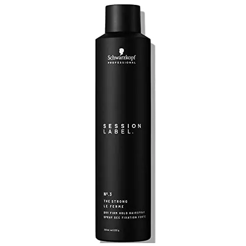 Schwarzkopf Session Label The Strong Dry Firm Hold Hairspray 300 ml