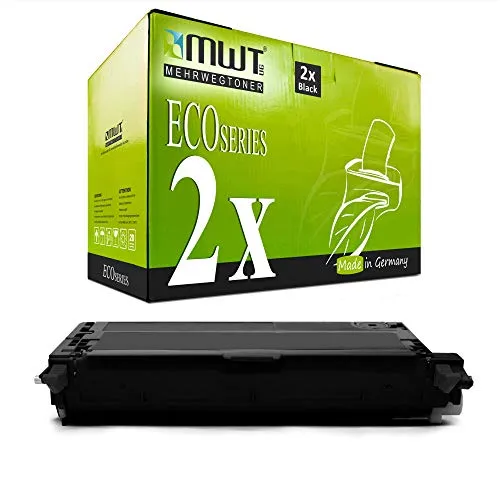 2X MWT Toner für Xerox Phaser 6280 wie 106R01395 Black Schwarz Kartuschen Druckerpatronen