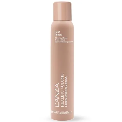 L'ANZA Heilungsvolumen Wurzeleffekte Haarspray mit Starkem Halt (200 ml), Verleiht Glanz, Volumen & Textur, Volumen Spray mit Dreifachem UV- & Hitzeschutz zur Vermeidung von Sonnen- & Stylingschäden