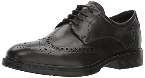 Ecco Herren LISBON Brogues, Schwarz (Black 1001), 39 EU von ECCO