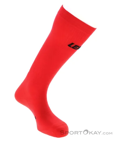 Lenz Compression Socks 2.0 Merino - Rote Kompressionssocken Gr. M - Sportsocken für optimale Durchblutung und Komfort beim Wandern und Skifahren. Merinowolle sorgt für Wärme, Atmungsaktivität und schnelle Trocknung.