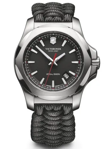 Victorinox I.N.O.X. Herren Armbanduhr - Armbanduhr aus Edelstahl mit Saphirglas, wasserdicht bis 200 m und ideal für Abenteuer. Swiss Made Qualität für stilvolle Männer.