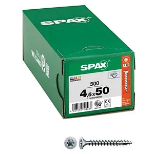 SPAX Universalschrauben T20 Senkkopf WIROX 1191010450505 4,5 mm x 50 mm, 500 St.