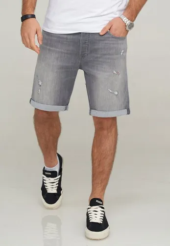 Jack & Jones Jeansshorts RICK JJARIS Kurze Jeanshose im 5-Pocket-Stil Casual Denim Pants mit Waschung