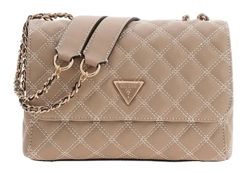Guess Giully Schultertasche 25 cm in Braun - Stylische Guess Giully Schultertasche mit 25 cm, ideal für den täglichen Gebrauch. Perfekte Kombination aus Eleganz und Funktionalität.