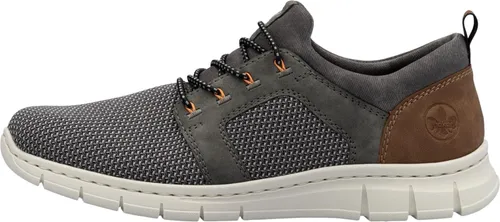 Rieker Herren Sneaker B7796, Grau von Rieker
