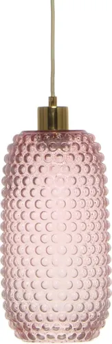 Kayoom Hängelampe Maible 100 Rosa: Stilvolle Glas-Deckenlampe - Lampen - Moderne Hängelampe aus Glas mit Retro-Charme und warmem Licht, ideal für Küche oder Esszimmer. Perfekt für stimmungsvolle Beleuchtung!