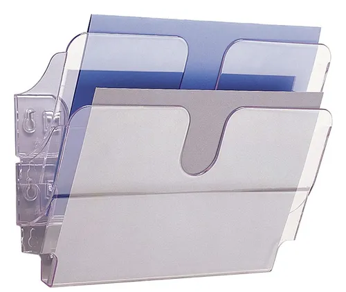 DURABLE Wand Prospekthalter Set