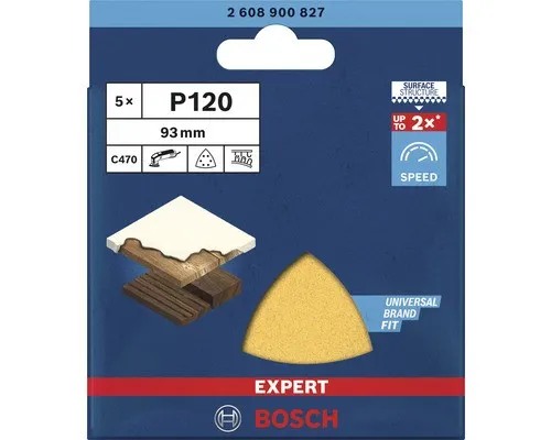 Schleifblatt C470 Expert, 5er-Pack 93 mm, K120