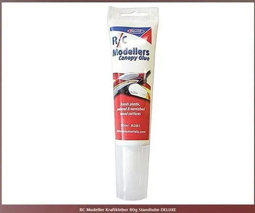 Krick DELUXE MATERIALS RC Modeller Kraftkleber 80g Standtube DELUXE / 44126