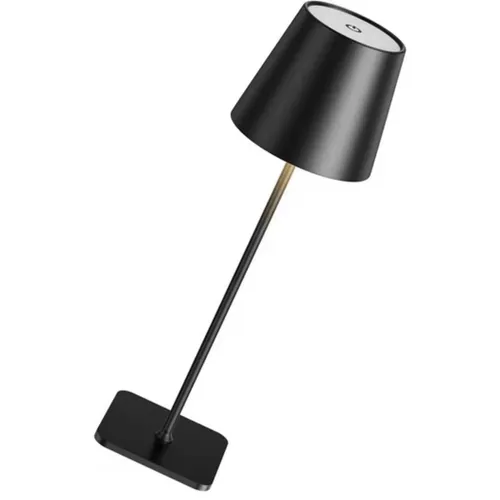 LED Tischleuchte mit 3 Farbtemperaturen -Wiederaufladbar,Touch-Dimmer,IP54 Wasse