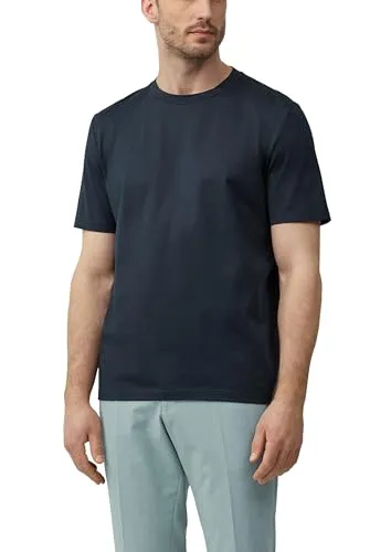 s.Oliver T-Shirt mit Crew Neck aus mercerisiertem Baumwolljersey