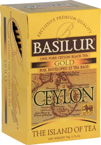 BASILUR Island of Tea Gold 25 × 2 g, verpackt