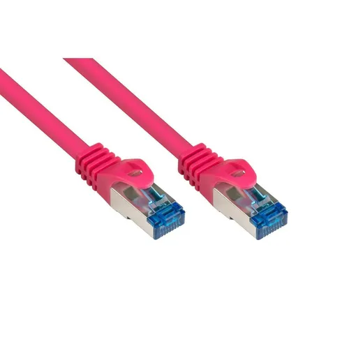 8060-H015M - Patchkabel Cat.6a, S/FTP, 1,5m, magenta