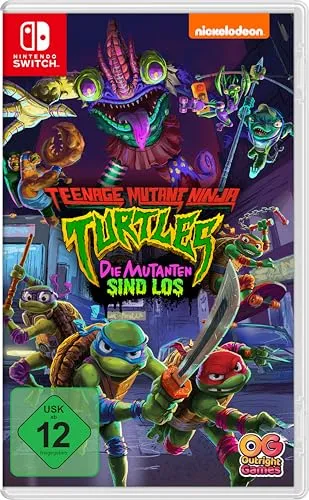Teenage Mutant Ninja Turtles: Die Mutanten sind los - Switch - Spiele für Nintendo Switch, erlebe spannende Kämpfe im Couch-Koop-Modus und entwickle die Ninja Turtles mit einzigartigen Fähigkeiten weiter.