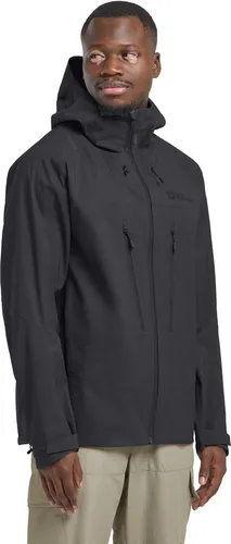 Jack Wolfskin Kammweg 3L Jacket M phantom (6350) XL - Funktionsjacke für Herren, wasserdicht und atmungsaktiv mit 20.000 mm Wassersäule, ideal für Outdoor-Aktivitäten und umweltfreundlich aus recycelten Materialien.