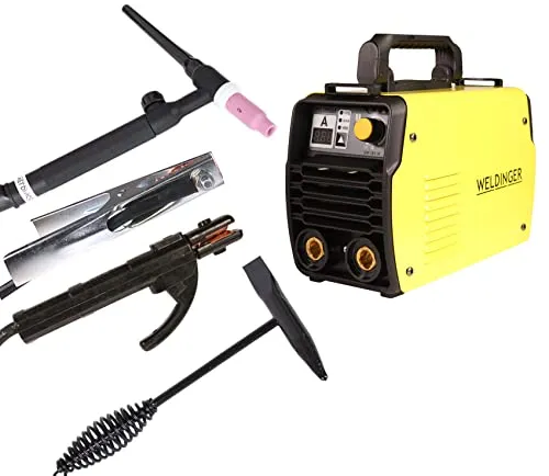 WELDINGER MMA-Elektroden-Schweißinverter EW 181w 180 A VRD mit WIG-Schlauchpaket