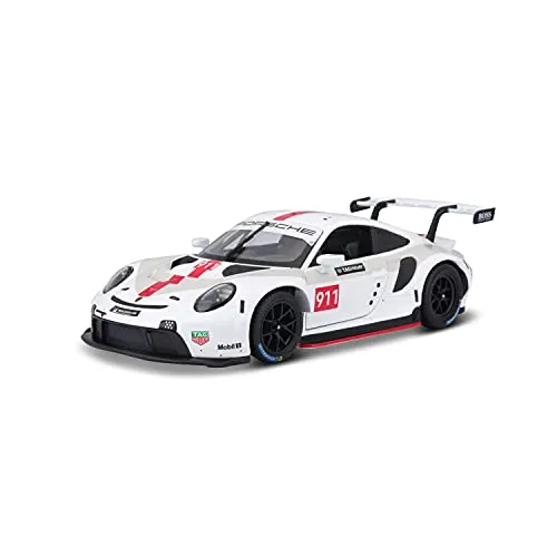 Bburago Porsche 911 RSR GT (20331) - Detailliertes Modellauto - Modellauto aus dem Gesamtsortiment, ideal für Sammler und Porsche-Fans, mit authentischen Details und hochwertiger Verarbeitung.