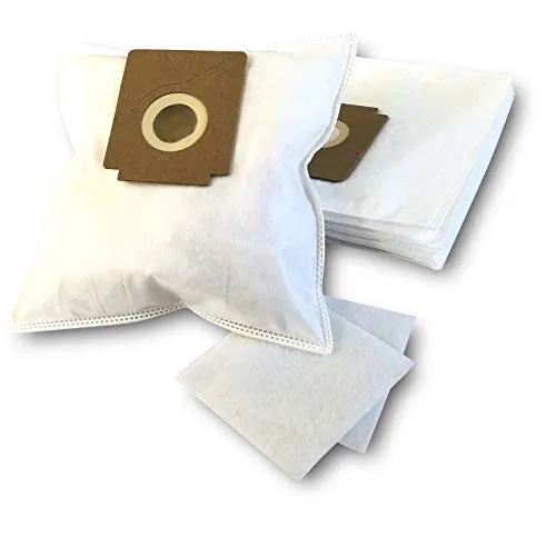 ZZ-Clan Staubsaugerbeutel für Dirt Devil M7003-3 Chubby Berry, 10 Staubbeutel Filtertüten passend für M 7003-3 (+2 Filter)