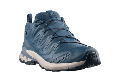 Salomon XA PRO 3D V9 GTX Herren Traillaufschuhe – Dunkelblau - Hochwertige Traillaufschuhe mit Gore-Tex für optimalen Wetterschutz und hervorragenden Grip. Ideal für Abenteuer und anspruchsvolle Trails, bieten Stabilität und Komfort bei jedem Schritt.