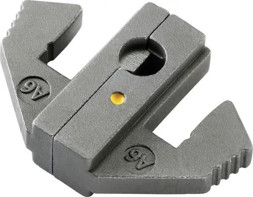TOOLCRAFT PLE-0A6 Crimp-Einsätze Isolierte Flachsteckhülsen Quetschbereich: 4.0 bis 6.0mm² Passend für Marke (Zangen): TOOLCRAFT