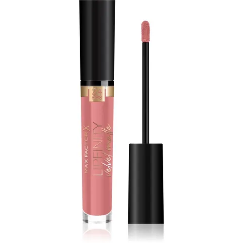 Max Factor Lipfinity Velvet Matte Matter Flüssig-Lippenstift Farbton 045 Posh Pink 3,5 ml