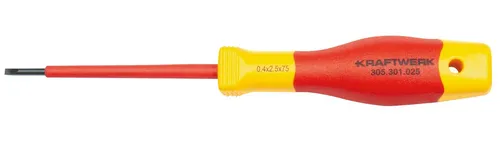 Kraftwerk Elektriker-Schraubendreher Schlitz 2.5mm von KRAFTWERK