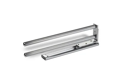 SOTECH Aluminium Handtuchhalter TED 2-armig in silber von SO-TECH