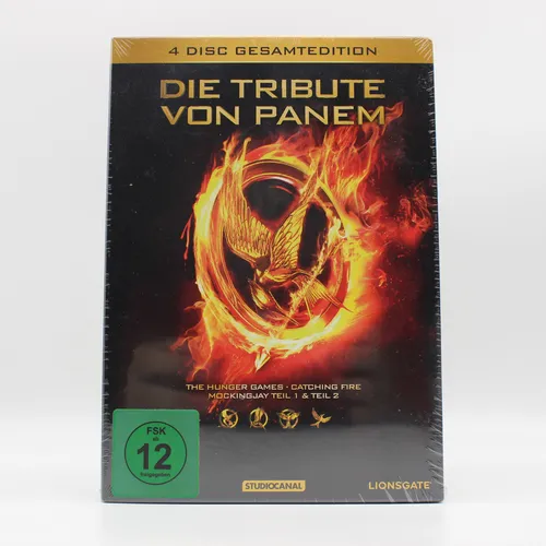 DVD | Die Tribute von Panem, 4 Disc Gesamtedition