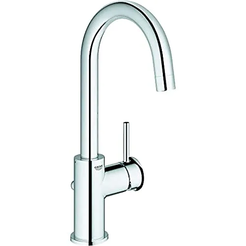 GROHE Start Classic Einhand-Waschtischarmatur - Touch-On-Wasserhähne für Badezimmerwaschbecken, wassersparend und mit langlebiger Oberfläche für dauerhafte Nutzung.