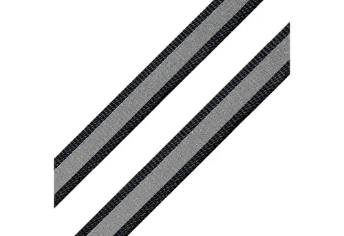 maDDma Reflektorband 5m Reflektorband Reflexband Reflexstreifen 10mm, schwarz