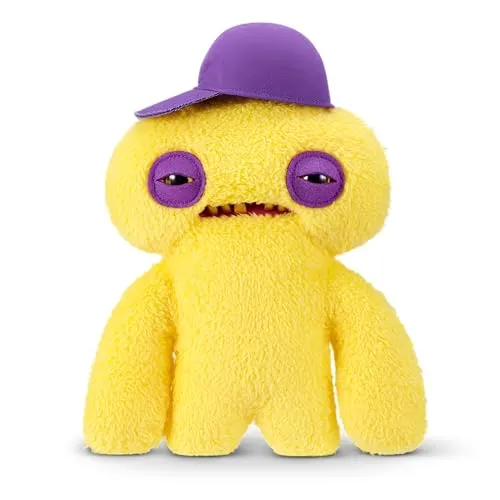 Fuggler Fugg Life 22 cm Plüschtier (Squidge) von ZURU – Funny Ugly Monster Kuscheltier mit menschenähnlichen Zähnen, verrücktes Sammlerstück für Kinder
