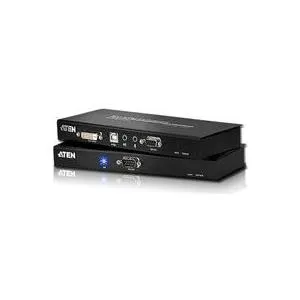 ATEN CE 600 KVM- und Audio-Extender - Konsolen, extremer Übertragungsbereich von bis zu 60 m für optimale Flexibilität in der Nutzung.