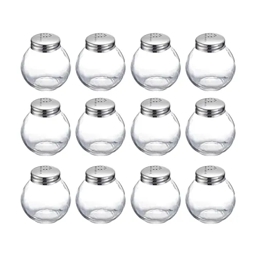 Westmark Pfefferstreuer 12 Stück, 50 ml, Glas/Edelstahl von Westmark