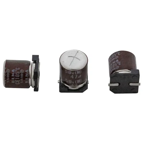 10x SMD Elko Kondensator 47µF 50V 105°C 10,5x8mm RVJ-50V470MG10U-R 47uF