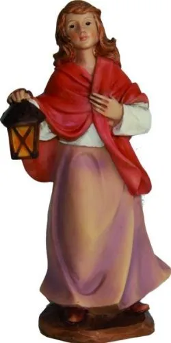 Magd mit Laterne, geeignet für 11cm Figuren